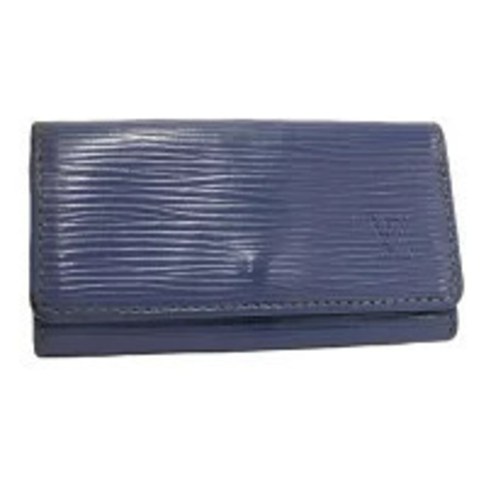 LOUIS VUITTON Case Multicles Epi Leather Toledo Blue